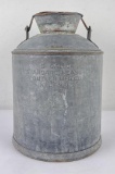 Butler Galvanized Service Station Oil Can