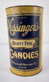 Messinger's Mighty Fine Candies Tin Can