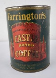 Farrington's Castle Brand Coffee Can