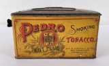 Pedro Smoking Tobacco Cut Plug Tin Can