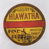 Hiawatha Light Fine Plug Cut Tobacco Tin