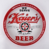Kaiser's Beer Tray Mahandy City Pennsylvania
