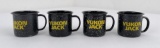 Yukon Jack Enamelware Mini Whiskey Mugs