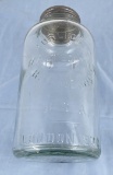 Antique Glass Horlicks Malted Milk Jar