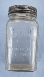 Reliance Brand Wide Mouth Glass Mason Jar