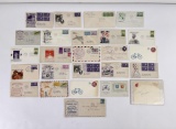 Collection of Stamped Envelopes