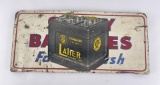 Laher Battery Rack Sign