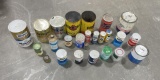 Collection of Oil Cans Pennzoil Mobil