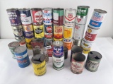 Collection of Oil Cans Kendal Esso Conoco