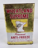 Wheatland Supreme Anti Freeze Oil Can