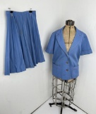 Mid Century Graff Californiawear Top and Skirt