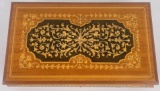 Italian Inlaid Music Jewelry Box