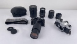 Nikon Yashica 35mm Camera Lot