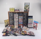 Large Group of Elvis Presley Tapes CDs