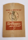 1929 Dr Pepper No Drip Bottle Protector