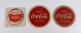 1950s French Canadian German Coca Cola Coasters