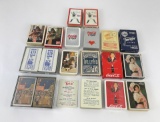 Collection of Coca Cola Playing Cards