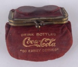 1910 Coca Cola Change Purse Coin Wallet