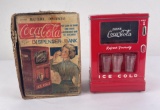 Linemar Coca Cola Battery Op Dispenser Bank