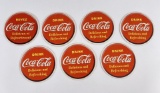 1940s French Canadian English Coca Cola Coasters