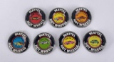 Hot Wheels Redline Car Badges Buttons