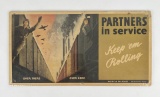WW2 American Railroads Poster Keep Em Rolling