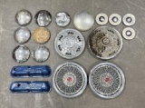 Collection of Hubcaps