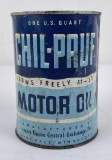Chil-Pruf Motor Oil Can Farmers Union