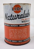 Lion Naturalube Oil can