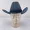 Vintage Denim Jean Cowboy Hat