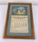 1930 Montana State Bank Big Sandy Calendar