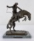 Frederic Remington The Bronco Buster Bronze