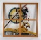 Custom Made Mountain Lion Stained Glass Window