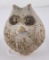 Mid Century Indian Pottery Owl Figurine