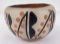 Santo Domingo Indian Pottery Pot Bowl