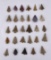 Collection of Indian Arrowheads