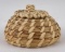 Native American Indian Made Pine Needle Basket