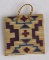 Miniature Painted Cornhusk Indian Bag