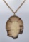 Alaskan Inuit Eskimo Mammoth Carved Necklace
