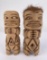 South Pacific Wooden Tiki Totems