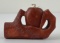 Carved Native American Indian Pipestone Pipe