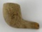 Antique Pottery Smoking Pipe