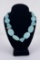 Navajo Turquoise Howlite Nugget Necklace