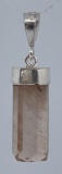 Sterling Silver Rutilated Quartz Necklace Pendant