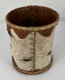 Athabascan Indian Made Birch Bark Basket