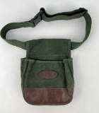 Boyt Leather and Canvas Hunting Shell Bag