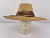 Woven Grass Basket Hat