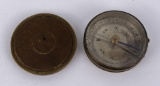 Antique Bronze Pocket Compass