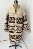 Vintage Cowichan Indian Wool Sweater