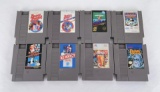 Group of 8 Nintendo NES Games